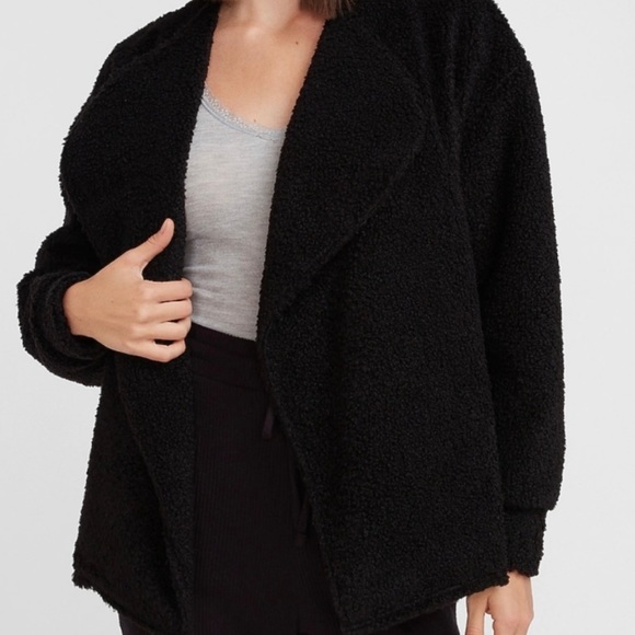 Express Sherpa open front jacket - Picture 2 of 3